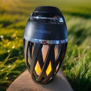 Limitless Innovations TikiTunes Portable Bluetooth Wireless Speaker Black USB